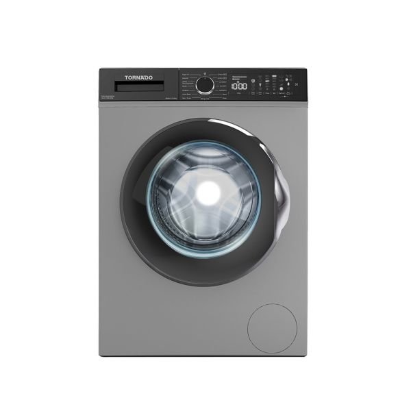 TORNADO Washing Machine Fully Automatic 10 Kg Silver TWV-FN1012SLOA