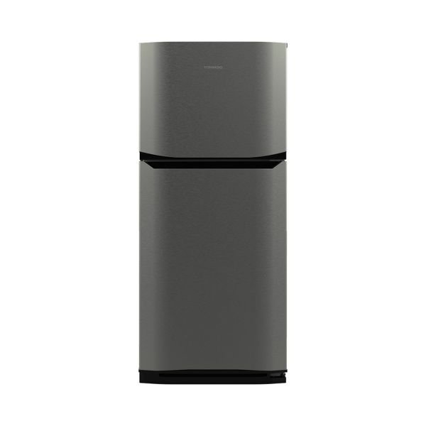 TORNADO Refrigerator No Frost 296 Liter Dark Stainless RF-31FT-DST