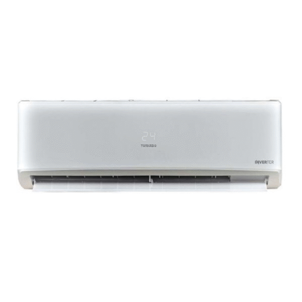 TORNADO Split Air Conditioner 3 HP Cool - Heat Digital Super Jet White