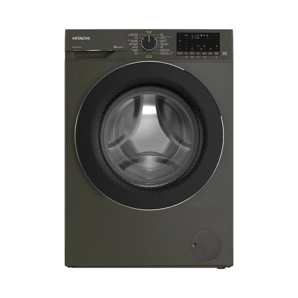 HITACHI Washing Machine Fully Automatic 8 Kg Inverter Grey BD-80YFVEM