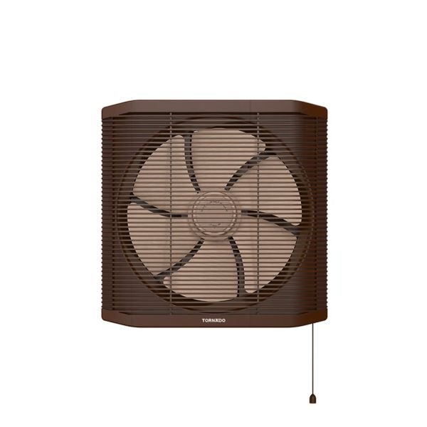 TORNADO Bathroom Ventilating Fan 20 cm Privacy Grid Creamy x Brown