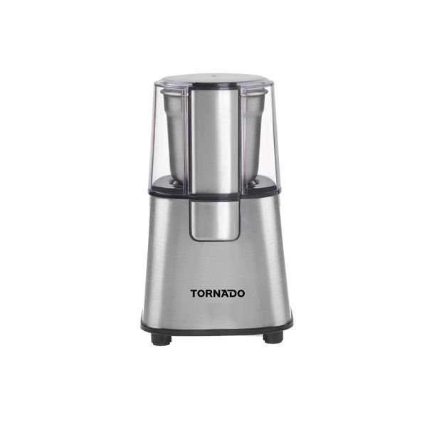 TORNADO Coffee Grinder 180-220 Watt Stainless Steel Blade Stainless