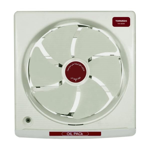 TORNADO Kitchen Ventilating Fan 25 cm Oil Drawer Creamy