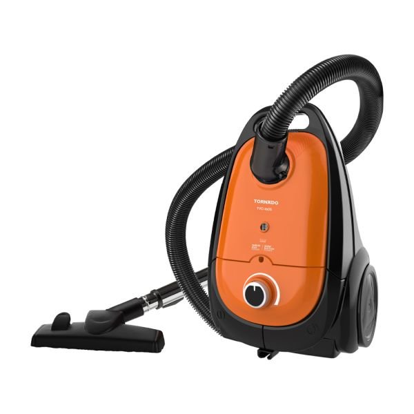 TORNADO Vacuum Cleaner 1600 Watt Antibacterial Filter Orange TVC-160SO