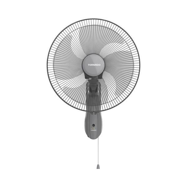 TORNADO Wall Fan 18 Inch 4 Blades Remote White