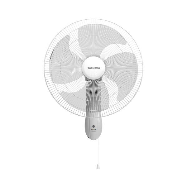 TORNADO Wall Fan 18 Inch 4 Blades White