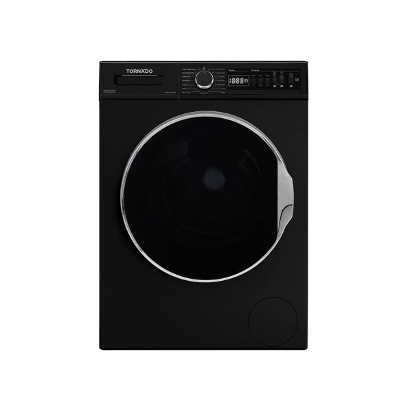 TORNADO Washing Machine 7 Kg - 5 Kg Dryer Black TWV-FN712BKDA