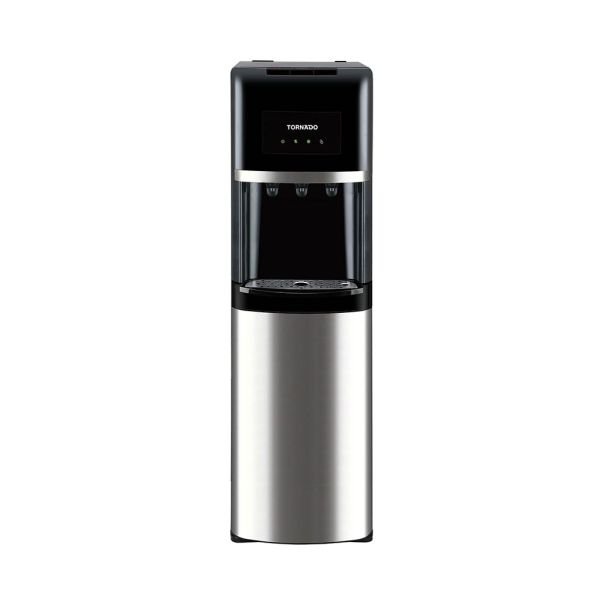TORNADO Water Dispenser 3 Faucets Bottom Bottle Black