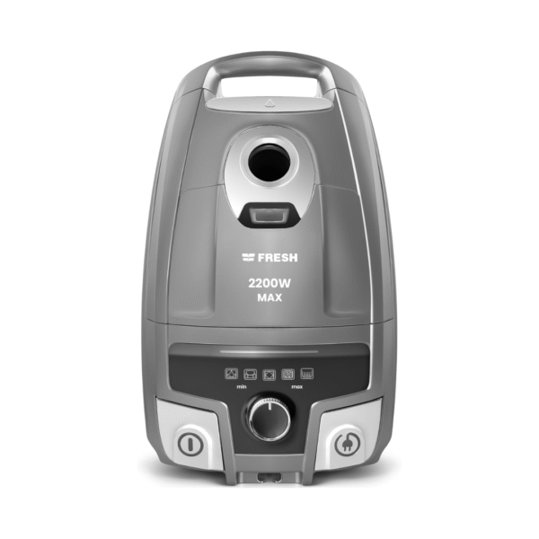 Fresh Vacuum Cleaner Max Gray/Silver 2200 Watt with Bag