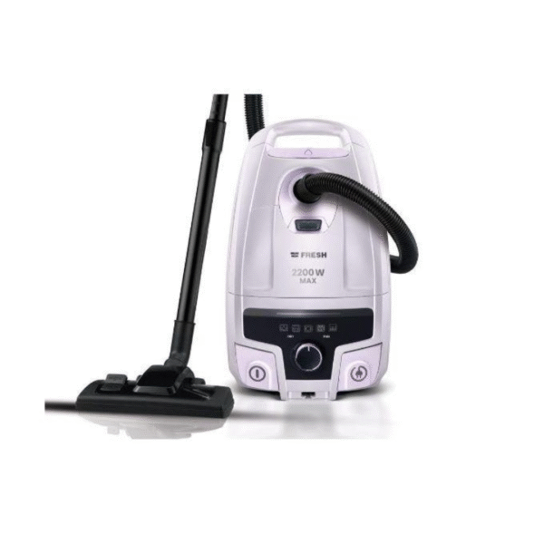 Fresh Vacuum Cleaner Max 2200 Watt with Bag - Silver Chroma
